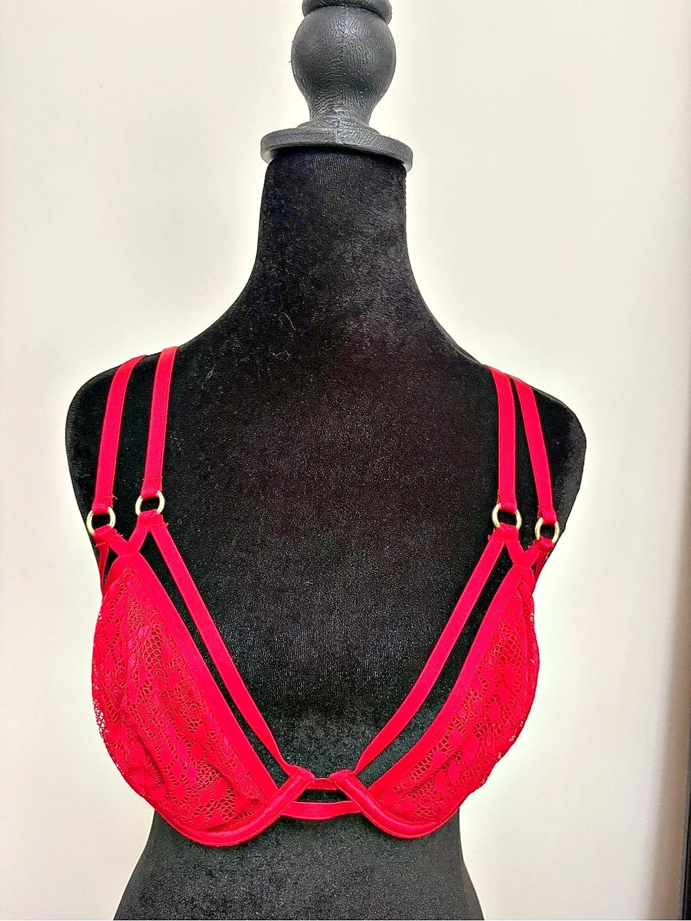 Victoria's Secret Very Sexy Unlined Plunge Bra Pink 36D